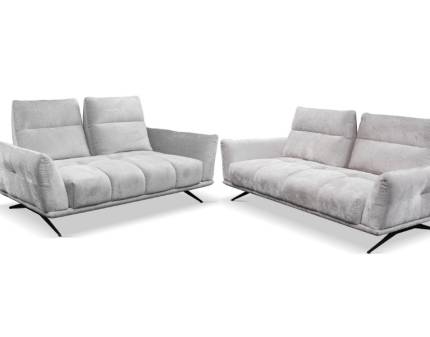 Set canapele 3+2 locuri GIOVANNI personalizabil - canapea 3 locuri fixa 239x115cm, canapea 2 locuri fixa 200x115cm