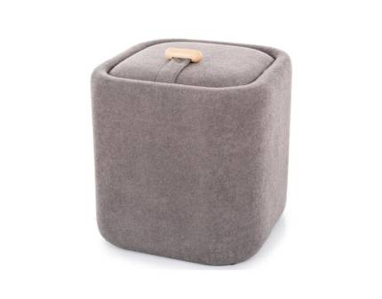 Taburet NAP cu spatiu pentru depozitare, material textil 37x37xH42cm