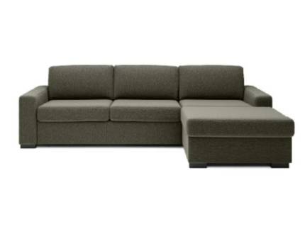 Coltar extensibil (160cm) VANILLA cu lada pentru depozitare, personalizabil 303x173cm