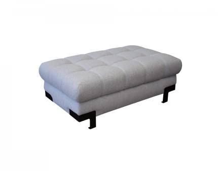 Taburet SELVA desing industrial, cu picioare negre, personalizabil 118x72xH45cm