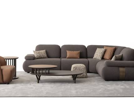 Coltar cu spatar reglabil FRANKA personalizabil 322x237cm