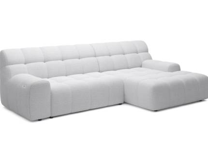 Coltar cu reglaj electric COCOON S personalizabil 292x170cm