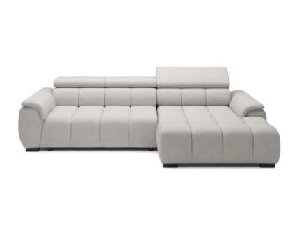 Coltar cu reglaj electric ALVIN S cu tetiere reglabile, personalizabil 285x168cm 