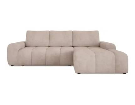 Coltar extensibil MAILO S cu lada pentru depozitare, personalizabil 291x176cm