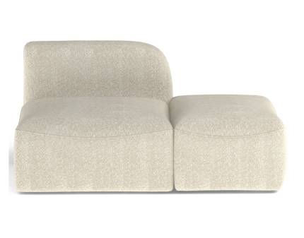 Modul sezlong dreapta CANDELO 126x92cm personalizabil