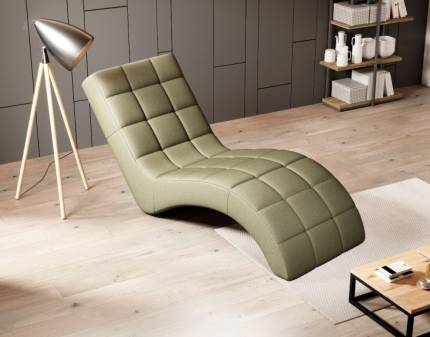 Fotoliu tip sezlong LAGUNA cu design contemporan, personalizabil 68x170xH80cm