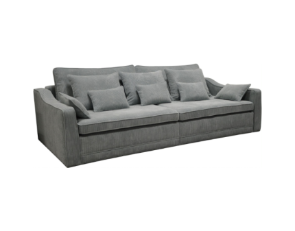 Big sofa extensibila EVORA cu lada pentru depozitare, extensie individuala, personalizabila 276x137cm