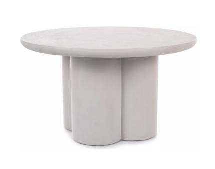 Masuta ROSALIA din microciment gri deschis 80xH45cm