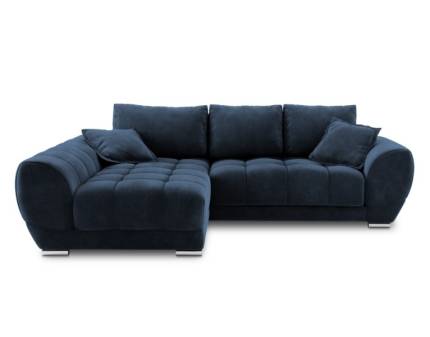 Coltar extensibil VIOLET cu lada pentru depozitare, perosnalizabil 290x192cm