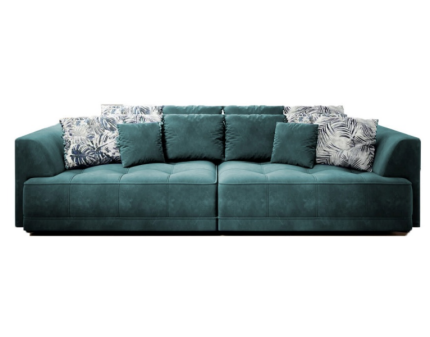 Big sofa cu reglaj electric TIGA cu extensie individuala, personalizabila 302x136cm
