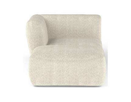 Modul sezlong cu colt stanga CANDELO 120x172cm personalizabil