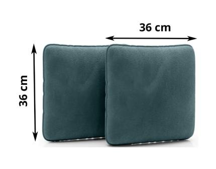 Set 2 perne 36x36cm OVAL