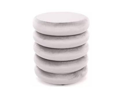 Taburet CALVI VELVET cu spatiu pentru depozitare 40xH46cm